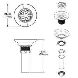 3-1/2 in, Drain Type 304/304L Polished Stainless Steel Steel Body Strainer and Tailpiece - ecoxhkr1vsf2snhf4fpf_x500.jpg