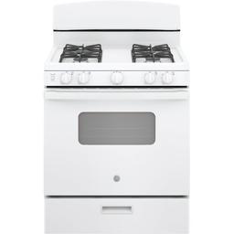 GE 30 in. 4.8 cu. ft. Freestanding Gas Range in White (JGBS10DEMWW) - eddatm1txyoxqb0emuvw_800x500@2x.jpg