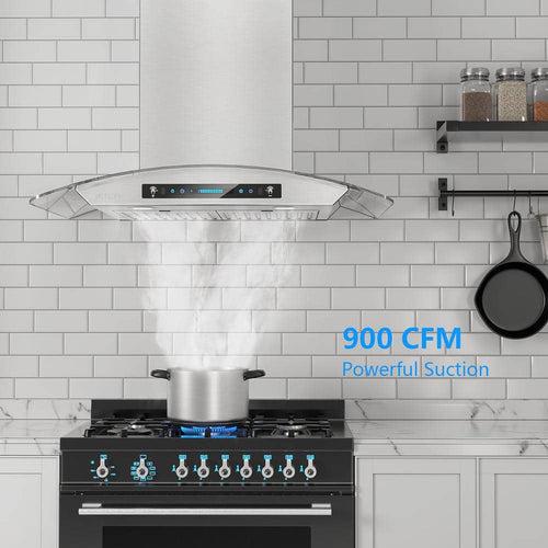 29.3 in. Wall Mount Range Hood Tempered Glass 900 CFM in Stainless Steel with LED Light and Remote Control - eg81ju4rogwldklfpiry_x500.jpg