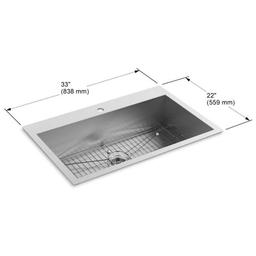 Vault 33" Single Basin Top-Mount/Under-Mount 18-Gauge Stainless Steel Kitchen Sink with SilentShield - eh9hxlskbthyql0sczuc_x500.jpg