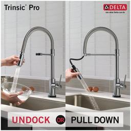 Trinsic Pre-Rinse Pull-Down Kitchen Faucet with On/Off Touch Activation, Magnetic Docking Spray Head - Limited Lifetime Warranty (5 Year on Electronic Parts) - ehvhgl0fvydbnkaimpyi_x500.jpg