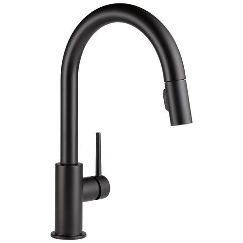 Trinsic® Kitchen Faucet, Deck Mount, ADA, 1 Lever Handle, 1-Hole, Matte Black - eioyd0gfj3y9lmglrgfg_x500.jpg