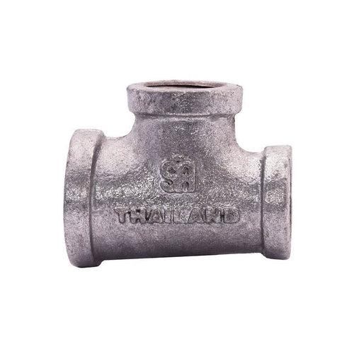 Tee, 1 x 3/4 x 1/2 in, FNPT, 150 lb, Malleable Iron, Galvanized - ejx2c003ul7gvqvwcjdr_x500.jpg