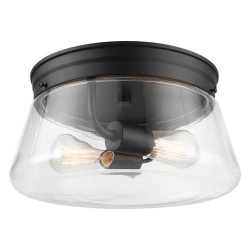 Aleyna 2-Light Matte Black Outdoor/Indoor Flush Mount Light with Clear Glass Shade - ekwtvktdenegaf0tny8x_x500.jpg