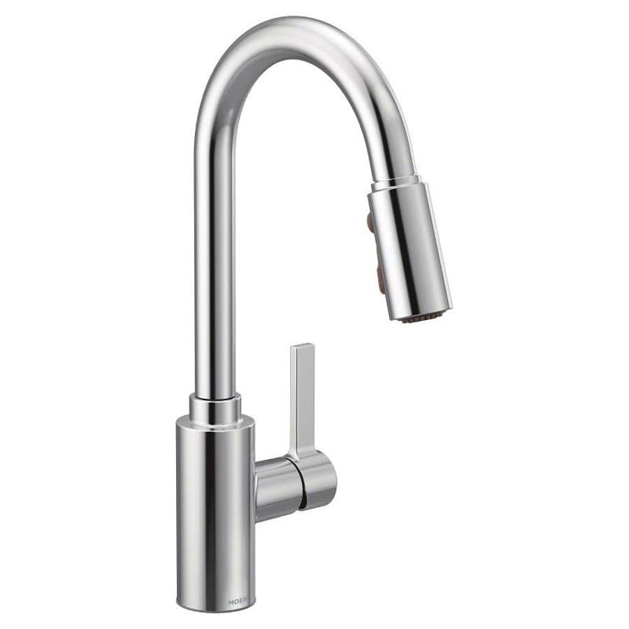 Genta™ Kitchen Faucet, Deck Mount, ADA, 1 Lever Handle, 1 or 3-Hole, Polished Chrome - elbvjohe3ndsvd521pxd_800x500@2x.jpg