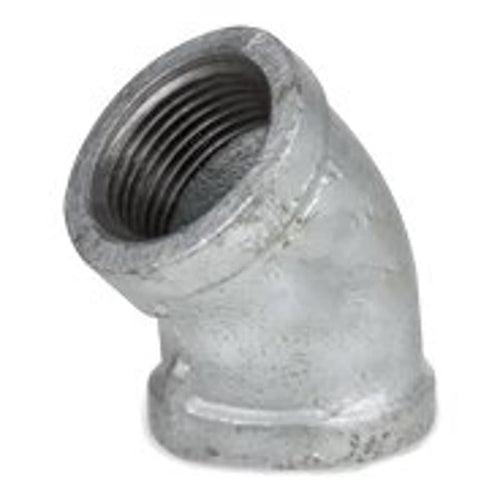 45 deg Elbow, 1/8 in, FNPT, 150 lb, Malleable Iron, Galvanized - eln4phrfufn5kz0mcxdr_x500.jpg