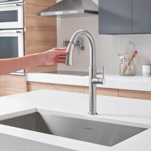 Studio S 1.8 GPM Single Hole Pull Down Kitchen Faucet with Re-Trax Technology - emxom4fbtu5xwxvivkqw_x500.jpg