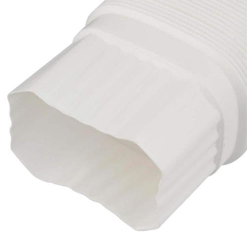 Flex-Elbow 2 in. x 3 in. White Vinyl Downspout Elbow - eqash2pfuog5h3ccrqzx_x500.jpg