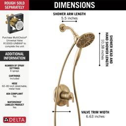 Kayra Monitor 17 Series Dual Function Pressure Balanced Shower Only with In2ition and Integrated Volume Control - Less Rough-In Valve - esbufk3ftoganrt26g1l_800x500@2x.jpg