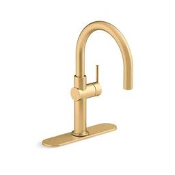 Crue™ Bar Faucet, Deck Mount, ADA, 1 Lever Handle, 1 or 3-Hole, Vibrant Brushed Moderne Brass - eu1nqc0z2y4lk6cclfja_x500.jpg