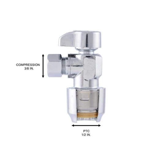 Max 1/2 in. Push-to-Connect x 3/8 in. O.D. Compression Chrome-Plated Brass Quarter-Turn Angle Stop Valve - ev10stmz4uvctrlayeeg_x500.jpg