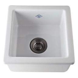 Single Bowl Bar Sink, Under Mount, 15 x 15 in, 6-1/2 in Bowl Depth, Fireclay, White - eyb8hitkjo0yhqu9khty_800x500@2x.jpg