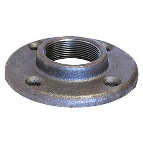 Floor Flange, 1-1/4 in, FNPT, 3-7/8 in OD, 4 Bolt Holes, 125 lb, Malleable Steel - eytwuxbifvzgkrnf33fd_x500.jpg