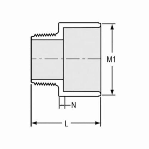 Male Adapter, 1-1/4 x 1-1/2 in, Socket x MNPT, SCH 40/STD, PVC - f11pw213anpvtsmfrv8z_x500.jpg