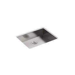 Vault™ Single Bowl Kitchen Sink, Top/Under Mount, ADA, 25 x 22 in, 6-5/16 in Bowl Depth, 4-Hole, 18 ga Satin Steel, Stainless - f2zcqr8djqlrgmpd1k6z_800x500@2x.jpg