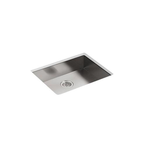 Vault™ Single Bowl Kitchen Sink, Top/Under Mount, ADA, 25 x 22 in, 6-5/16 in Bowl Depth, 4-Hole, 18 ga Satin Steel, Stainless - f2zcqr8djqlrgmpd1k6z_x500.jpg