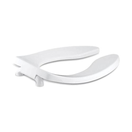 Lustra™ Toilet Seat, Elongated Bowl, Open Front, Less Cover, Plastic, White - f5wkp989tfhyzpvhzipa_x500.jpg