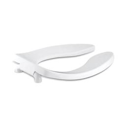 Lustra™ Toilet Seat, Elongated Bowl, Open Front, Less Cover, Plastic, White - f5wkp989tfhyzpvhzipa_x500.jpg