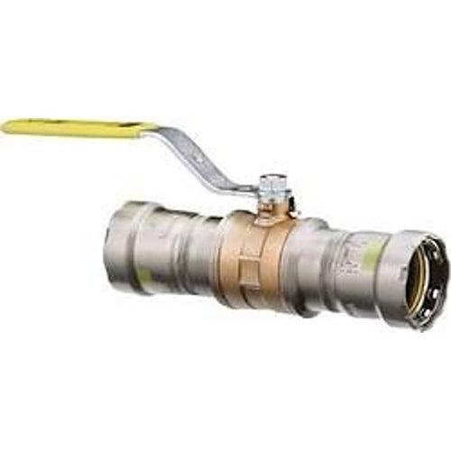 1-Piece Ball Valve, 1-1/4 in, Press, Full Port, Stainless Steel Ball, Bronze - f6ekwpiehchvpkjmprss_x500.jpg