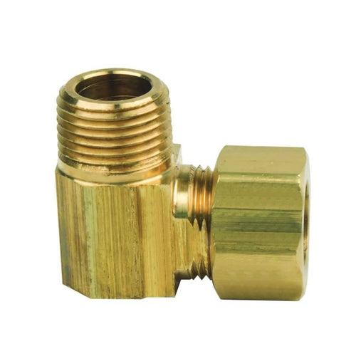 90 deg Elbow, 1/2 x 3/8 in, Comp x MNPT, Brass, Rough Brass, Domestic - fcdejwcekumxf7xxuady_x500.jpg