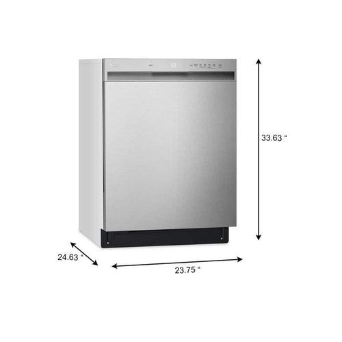 24"W Full Console / Pocket Handle Dishwasher Stainless Steel - fcofyquhgbxhmugrwuvr_x500.jpg