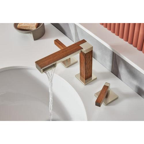 Frank Lloyd Wright 1.2 GPM Widespread Bathroom Faucet with Side Spout Laminar Flow - Less Handles and Drain Assembly - fgnxfafjf7okgrlxqz5r_x500.jpg