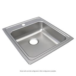 Lustertone™ Classic Single Bowl Kitchen Sink, Top Mount, ADA, 19-1/2 x 22 in, 5-3/8 in Bowl Depth, 3-Hole, 18 ga Lustrous Satin Steel, Stainless - fqh3gj5bjcoapoju4dk2_800x500@2x.jpg