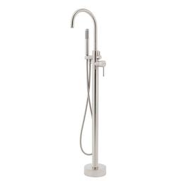 1-Handle Freestanding Floor Mount Tub Faucet Bathtub Filler with Hand Shower in Brush Nickel - fqrvxov2n0c38tpurkqy_x500.jpg