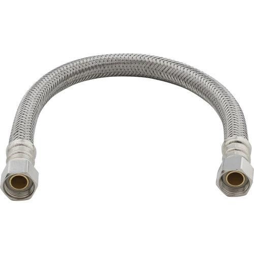 3/8" Comp X 3/8" FIP X 16" Stainless Steel and PVC Reinforced Sink Flexible Water Connectors - ftriivg8lizozitqiyuu_x500.jpg