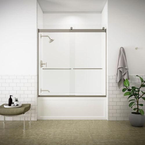 Levity 62" High x 59-5/8" Wide Bypass Frameless Tub Door with Clear Glass - fvhjfo4lpotarrforubd_x500.jpg