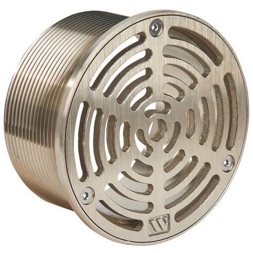 A6 Floor Drain Top, 6 in, Round, Nickel Bronze - fwu3obwfd7qekaz2cdwv_x500.jpg