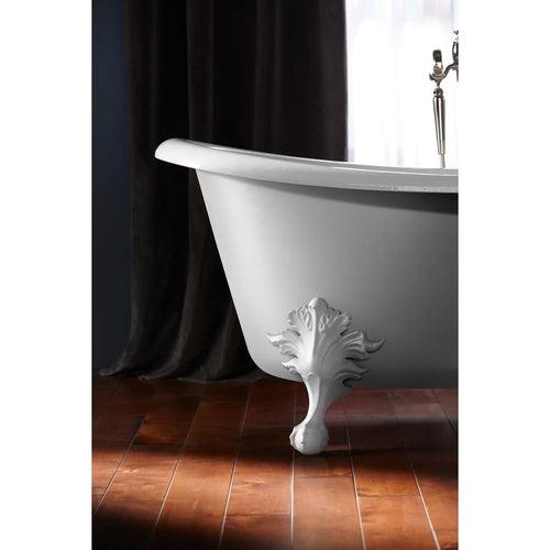 Artifacts 67" Free Standing Cast Iron Soaking Tub with Center Drain and Overflow - Claw Feet Sold Separately - fxobzrollaepj8p8n7us_x500.jpg