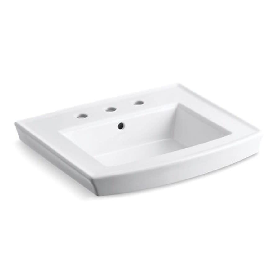 Archer® Wall/Pedestal Mount Lavatory Sink, 24 x 20-1/2 x 7-7/8 in, Vitreous China, White - g1nduofdvnnaiq5y5pyo_800x500@2x.jpg