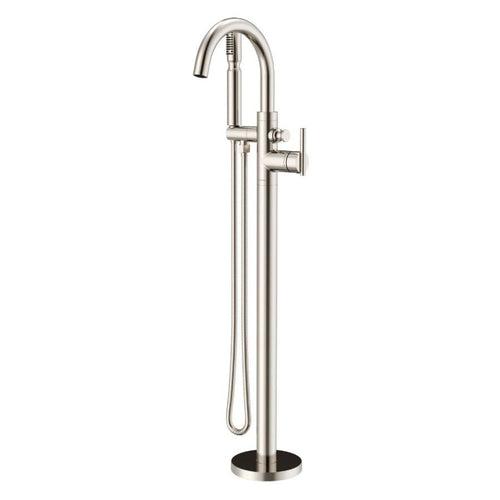 Contemporary Tub Faucet Trim With Handshower, ADA, Floor Mount, Brushed Nickel - g3wiz9ohbpe6segt2sls_x500.jpg