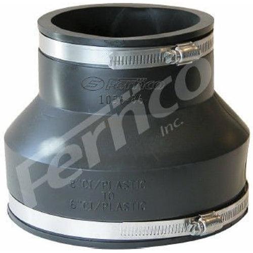 Transition Coupling, 8 x 6 in, Cast Iron/Plastic x Cast Iron/Plastic, Flexible PVC - g4ha72hpdixuiqhgzzw6_x500.jpg