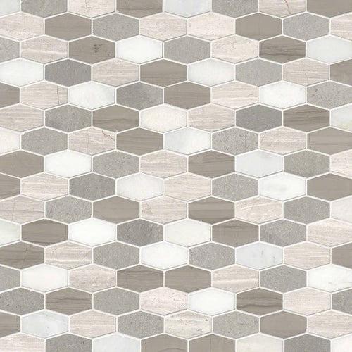 Bellagio Blend Elongated Hexagon Mosaic Tile - g5ms5fd6kceo9ppouz4z_x500.jpg