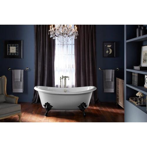 Artifacts 67" Free Standing Cast Iron Soaking Tub with Center Drain and Overflow - Claw Feet Sold Separately - gancurbq6uvzo9hgpeii_x500.jpg