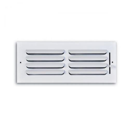 1-Way Curved Blade Supply Register, 12 x 4 in, Horizontal Blades, 7/8 in Spacing, Multi Shutter Damper, Steel, White - gbeadcjqdtkwzwhgb57u_x500.jpg