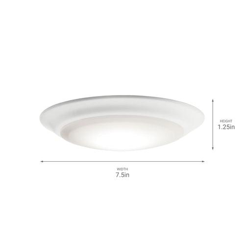 Gen I 8" Wide LED Flush Mount Bowl Ceiling Fixture - 2700K - gcdmojdzzayf7oxjiqf5_x500.jpg