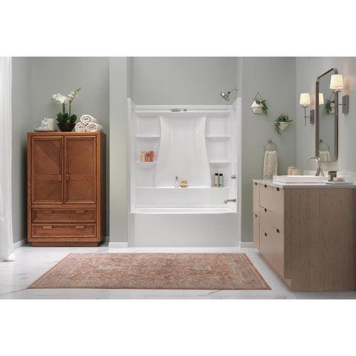 Classic 500 60 in. x 30 in. Alcove Right Drain Bathtub and Wall Surrounds in High Gloss White - gdoqrzkbaperlc2gdbl3_x500.jpg