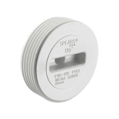 Cleanout Plug, 6 in, MNPT (Flush Style), DWV, PVC - geoak0bxc7jxkfflwz25_x500.jpg