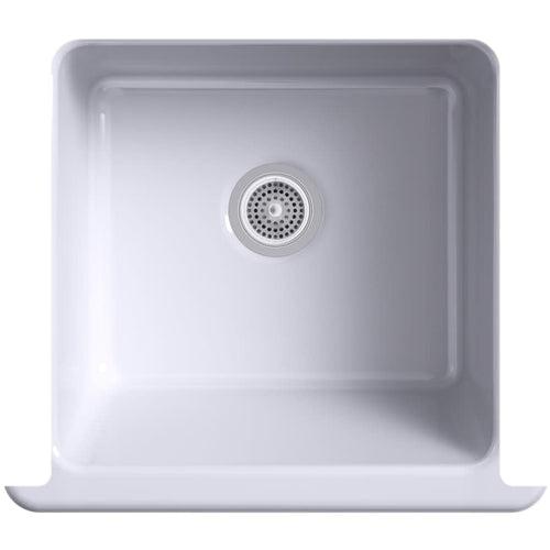 Whitehaven 23-1/2" Self-Trimming Farmhouse Single Basin Enameled Cast Iron Kitchen Sink - gjxx1ofka4vu207rwple_x500.jpg