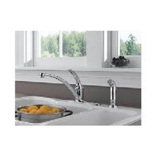 Foundations® Kitchen Faucet, Deck Mount, ADA, 1 Lever Handle, 4-Hole, Chrome - gm04b2pctrw3tbzlnopn_x500.jpg