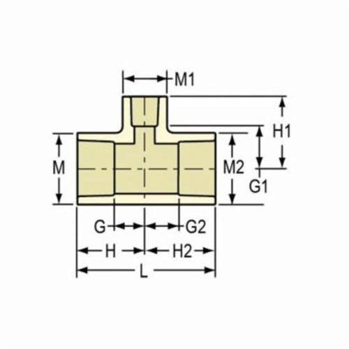 Tee, 2 x 1-1/4 x 1-1/4 in, Socket, SCH 40/STD, CPVC - gmf4zjv5ucivb2kcufor_x500.jpg