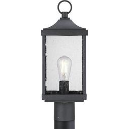 Park Court 1-Light Textured Black Traditional Outdoor Post Lantern with Clear Seeded Glass - gn7vvnz5kcjfwz4mfqha_x500.jpg