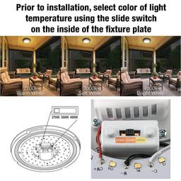 11 in. Round Black Indoor Outdoor LED Flush Mount Ceiling Light Adjustable CCT 830 Lumens Wet Rated Front or Side Door - gp1htd9psouqtczyk3iz_x500.jpg