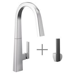 Nio 1.5 GPM Deck Mounted Pull Down Kitchen Faucet with Power Clean, Duralock, Duralast, and Reflex Technology - gpdc9ahd4wui4pnzxwqj_x500.jpg