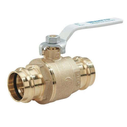 2-Piece Ball Valve, 3 in, Press, Full Port, Plated Brass Ball, Brass - grt5eopol7ge0oeijdcc_x500.jpg