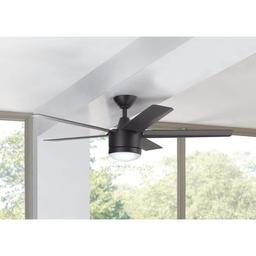 Merwry 52 in. Integrated LED Indoor Matte Black Ceiling Fan with Light Kit and Remote Control - gsmm9dcldtck9br2nv4n_x500.jpg