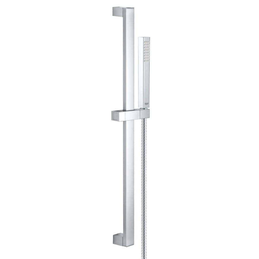 Euphoria Cube Single Function Hand Shower Package with DreamSpray and SpeedClean Technology - Includes Slide Bar, Hose and Bracket - gt7rezugcfglf33mrgx1_800x500@2x.jpg